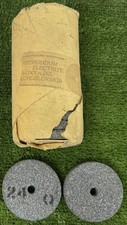 Mola Abrasiva "Carborundum & Electrite" grana 24! Ø 75, Foro Ø 10 e Sp. Mm 10