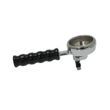 Wega & Faema Portafiltro Professionale con Manico Rigato DOPPIO BECCUCCIO