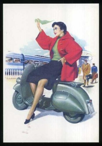 Cartolina pubblicitaria - cartolina,