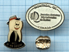 Lot Pin's dentaires / BREDENT