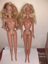 Vintage Barbie Malibu tardiva e Barbie super hair Mattel