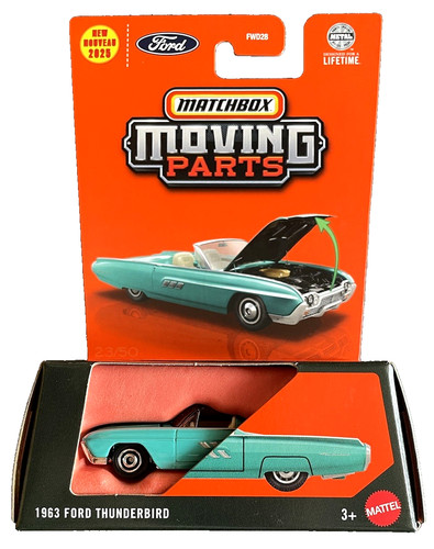 Matchbox 1963 ford thunderbird - matchbox,