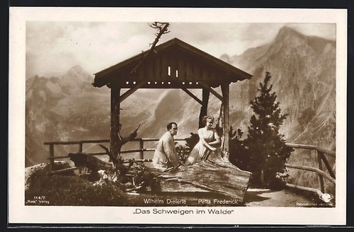 Cartolina attore wilhelm - attore,