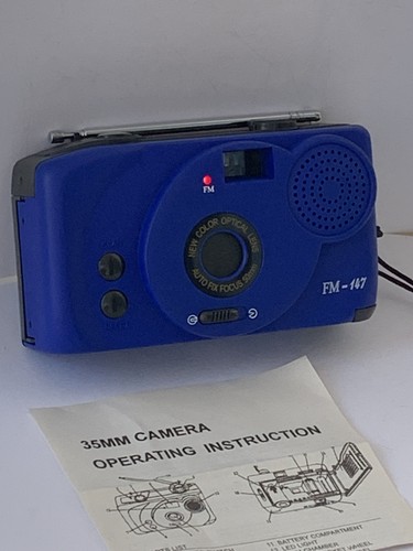 Vintage 35mm camera radio - camera,