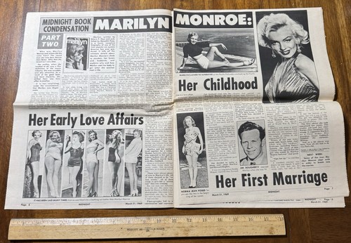 Vtg 1969 midnight tabloid - 1969,