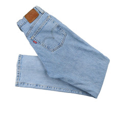 Jeans Levis 501 donna rosso