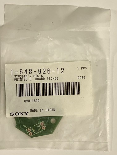 Sony 648 926 scheda - 1-648-926-12, c