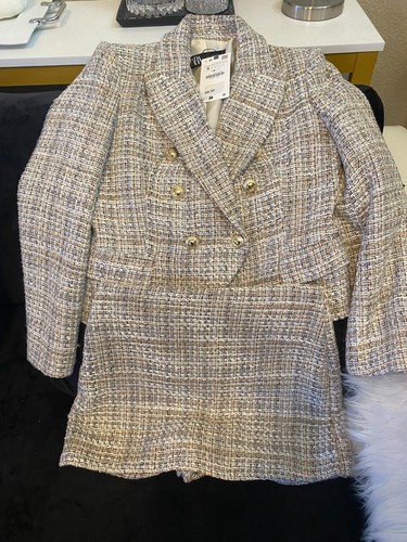 Tuta zara tweed taglia - tuta,