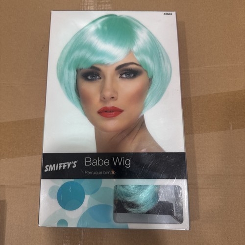 Parrucca smiffy babe aqua - babe,