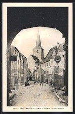 Cpa fénétrange porte la - de,