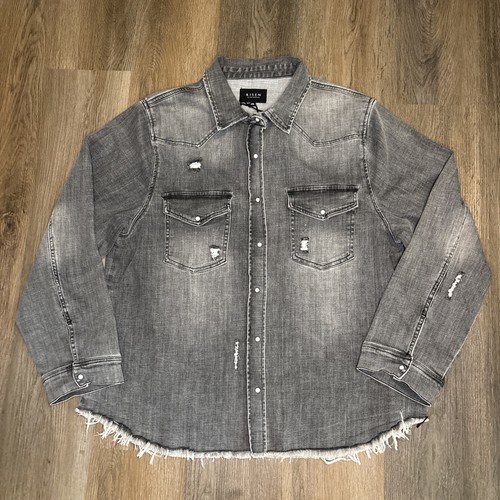 Giacca camicia denim risen - camicia, los