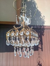 LAMPADARIO A GOCCE IN BRONZO
