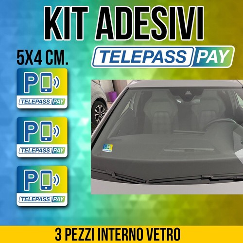 Pezzi adesivo telepasspay da - pezzi,