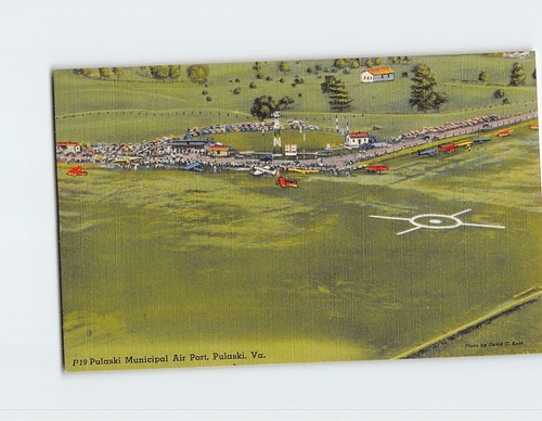 Cartolina pulaski municipal - cartolina,