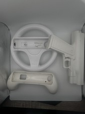 Wii accessory lot wheel - lot, toy