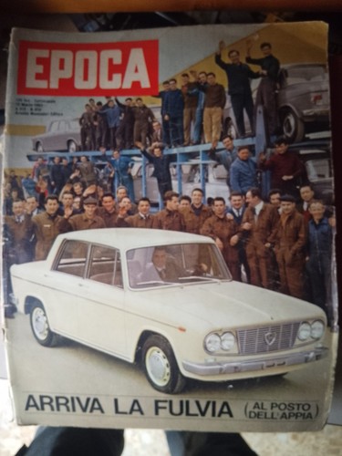 Rivista epoca lancia fulvia - rivista,