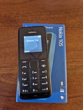 CELLULARE NOKIA 105  FUNZIONANTE  COME NUOVO IN CONFEZIONE ORIGINALE 