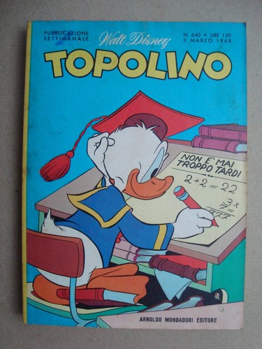 Topolino libretto 640 - libretto, n°