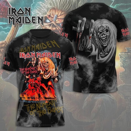 Camicia iron 1maiden il - camicia, 3d