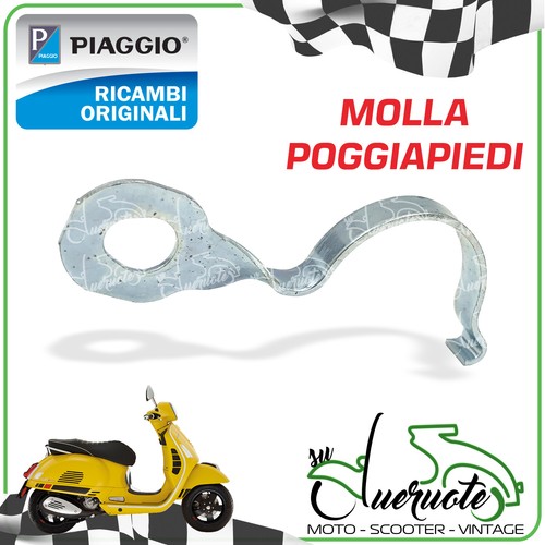 Poggiapiedi passeggero molla - passeggero,