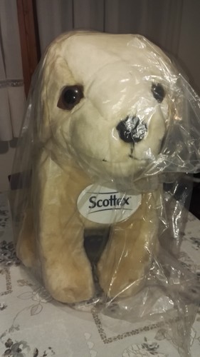 Peluche cane labrador scottex - cane,