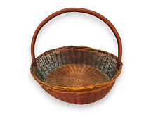 Cestino idea regalo, artigianale, intrecciato a mano, stile Italia antica