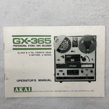 Manuale utente Akai GX-365