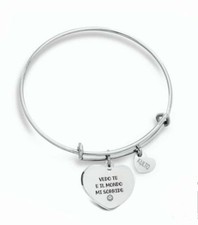 Bracciale Rigido Donna Acciaio