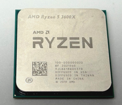 Amd ryzen 3600x core - 5,