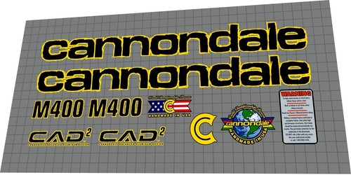 Set decalcomanie cannondale - set,