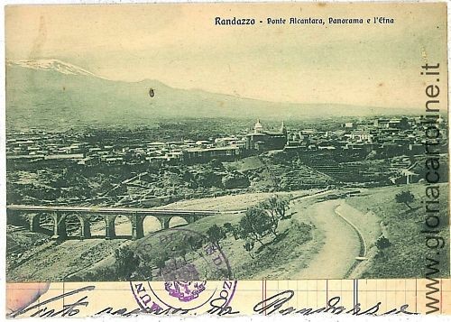 Cartolina epoca catania - d'epoca,