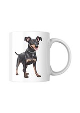 Tazza cane pinscher in
