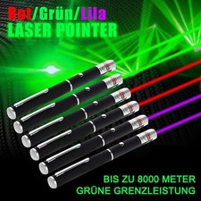 Puntatore Laser Verde Rosso, Portata 8000 METRI ESTREMAMENTE FORTE/MOLTO 1mW A7Y0