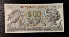 Italia 500 lire aretusa - -,