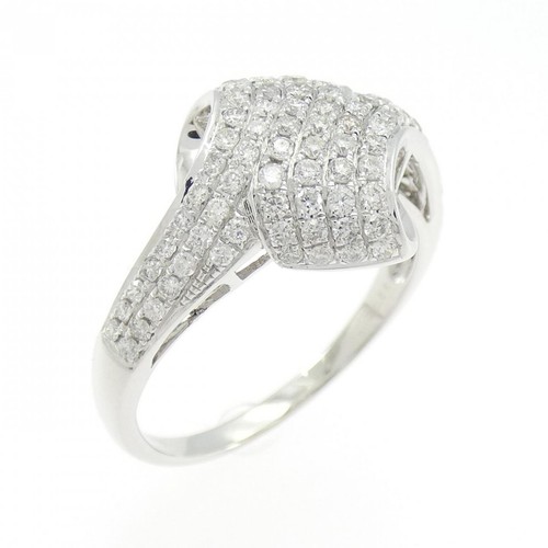 Autentico anello con diamanti