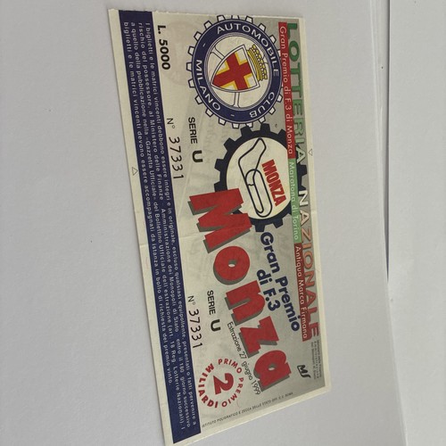 Biglietto lotteria nazionale - biglietto,