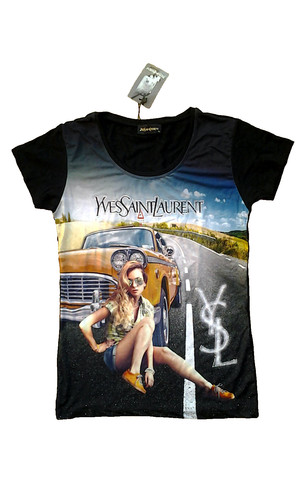 Shirt cotone ysl designer - cotone,