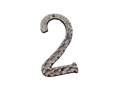 Numero Civico in Ferro Battuto