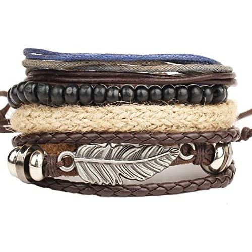 Set bracciali pelle - set, vintage