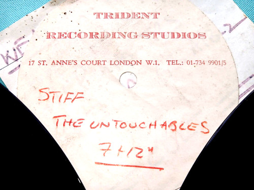 Stiff records acetate trident - stiff,
