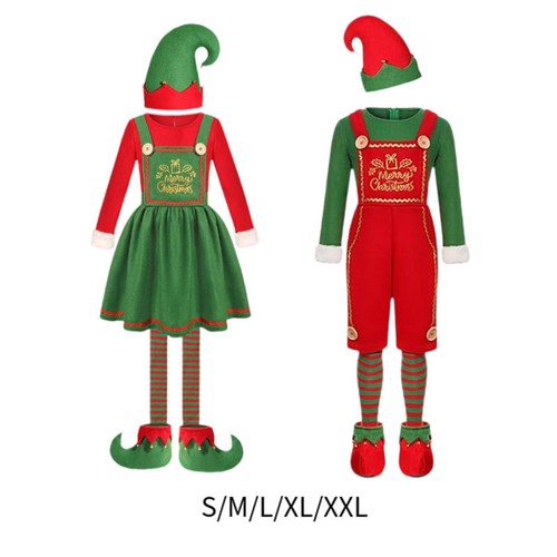 Costume elfo natale per - elfo, di