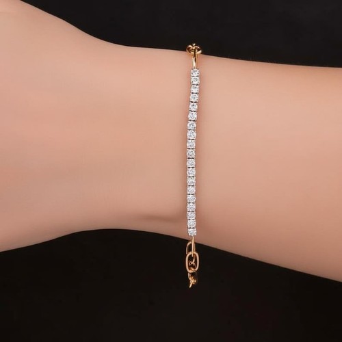 Bracciale lingotto oro kt - bracciale, 14