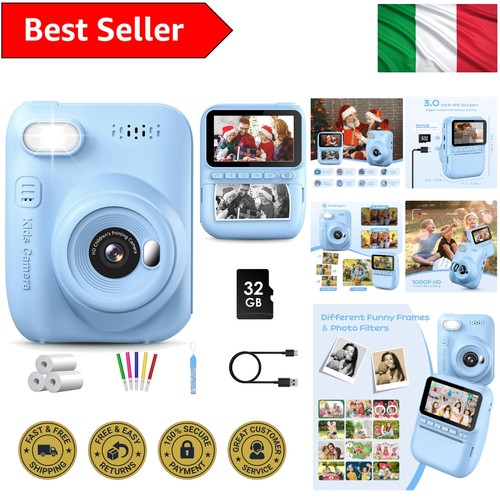 Fotocamera per bambini stampa - fotocamera, bambini,