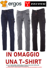 Payper WEST Pantalone da Uomo Jeans Denim Porta Metro Smartphone Martello Lavoro