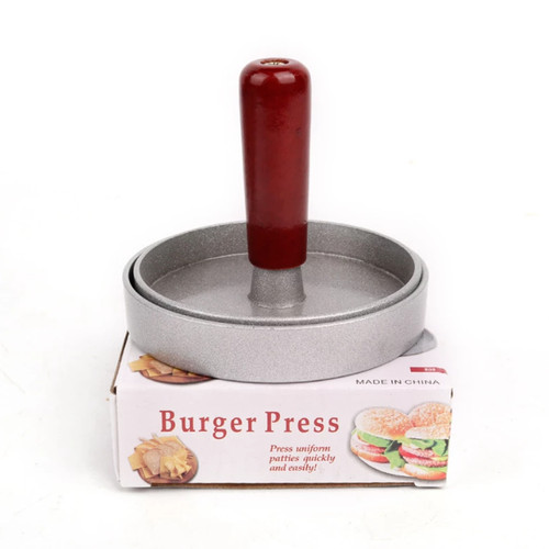 Stampo hamburger con manico - con,