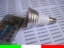 E14 LAMPADINA FARETTO SPOT RGB