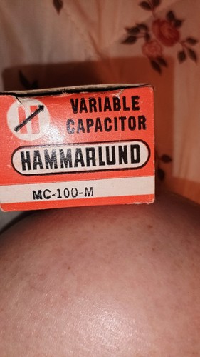 Hammarlund variable capacitor - hammarlund,