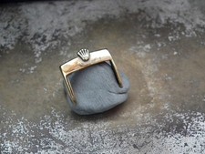 Fibbia originale Rolex placcata oro 16mm