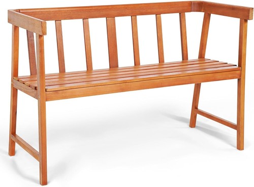 Gymax panca giardino in - panca,