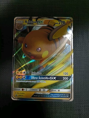 Raichu 213 pokemon - raichu, gx